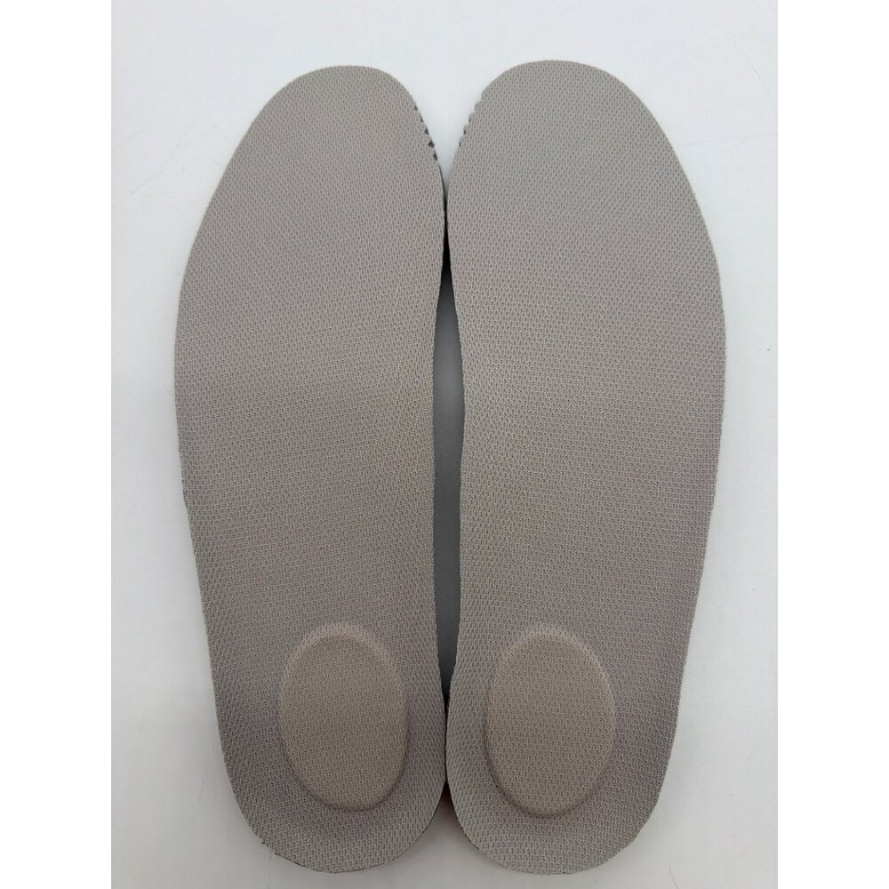 Orthotic Gray Shoe Insoles 11" Long Durable Foam Comfort Arch Support For Men &